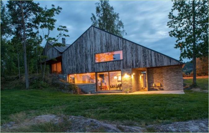 Gemütliches Landhaus Off/Ramberg Haus in Holmestranne, Norwegen