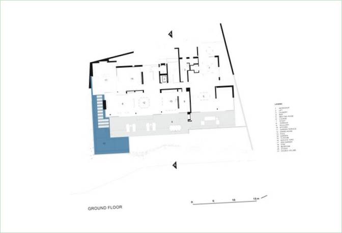 Das luxuriöse dreistöckige Haus Kloof 151st, entworfen von SAOTA