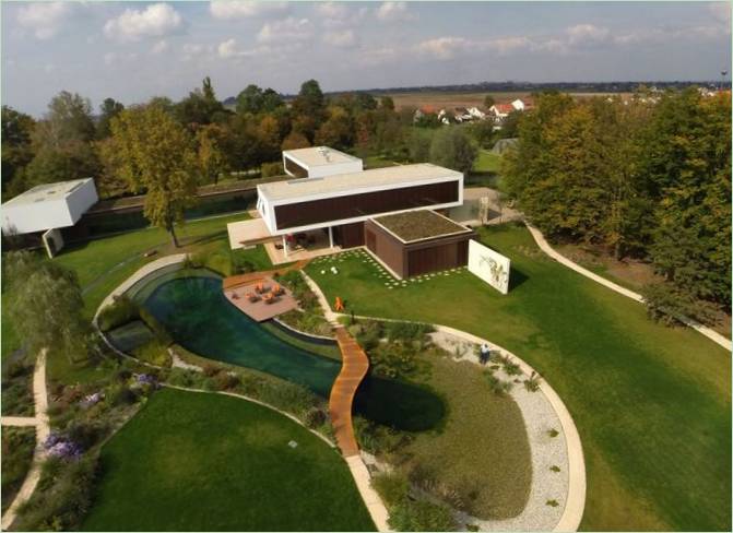 Eine private Villa in Kroatien - Blick von oben