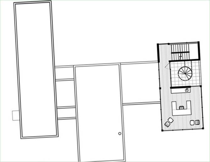 Privater Wohnsitz 4 Springs Lane Schematische Darstellung