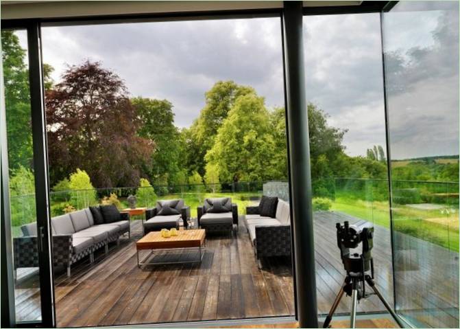 Berkshire Landhaus-Terrasse im Vereinigten Königreich