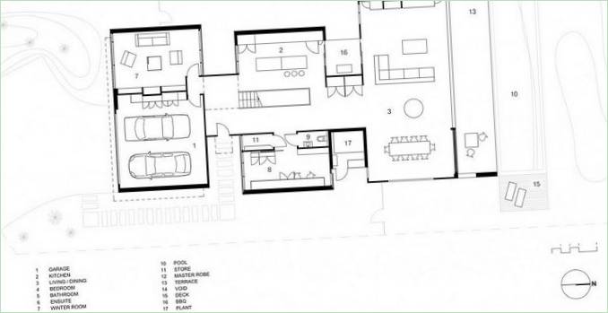 Minimalistisches Haus in Torquay