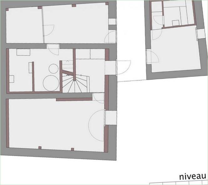 Renovierungsplan für das Bauernhaus von Chamoson Savioz