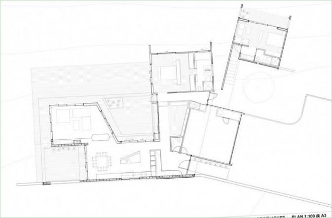 Plan des Park Point House