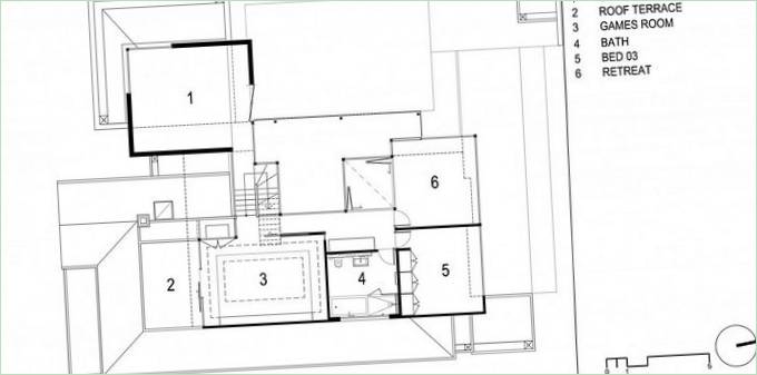 Grundriss erstes Stockwerk