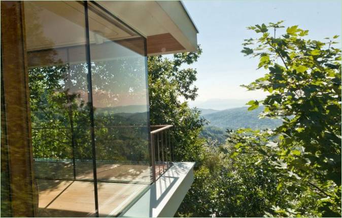 Wunderschönes Haus Katarina an einem langen und schmalen Steilhang, Ljubljana, Slowenien