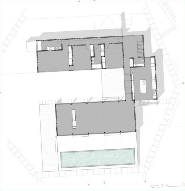 Villa Aroeira III Haus schematische Darstellung