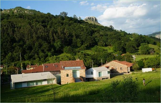 Casa Euroalcaba, Kantabrien, Projekt für ein Haus mit zwei Pavillons