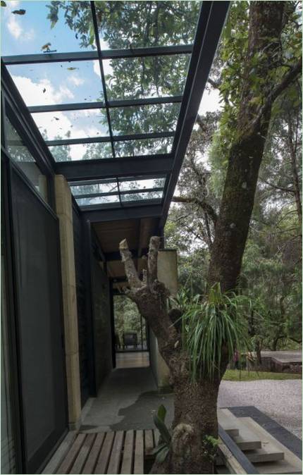 Innenarchitektur für ein einzigartiges ökologisches Haus in Tepoztlan, Mexiko, Mexiko