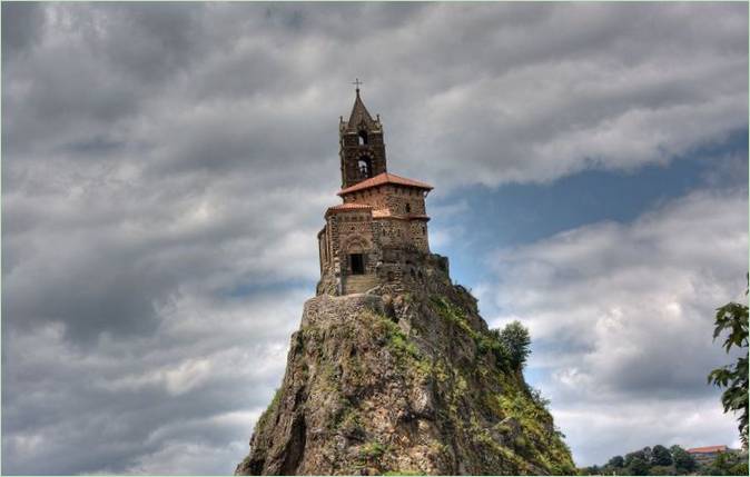 Kapelle der Kirche St. Michael d'Aiguilhe in Frankreich