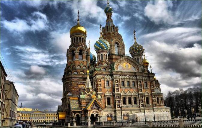 Kirche des Erlösers auf Blut in St. Petersburg