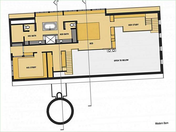 Grundriss erstes Stockwerk