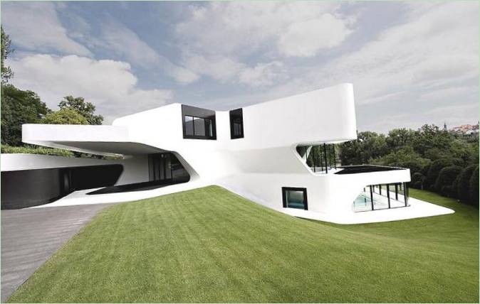 Futuristisches Haus Dupli Casa