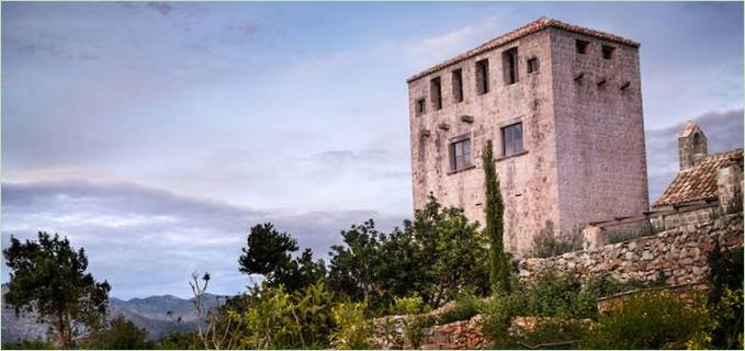 Chateau-Stil - wilde Landschaft