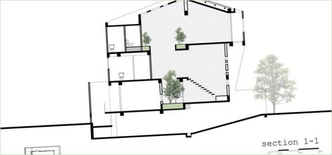 2H Haus Privathaus Schema Plan