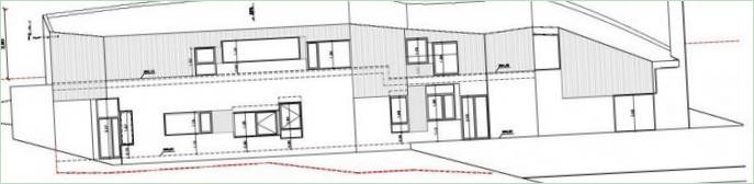 Gestaltung der Hausfassade