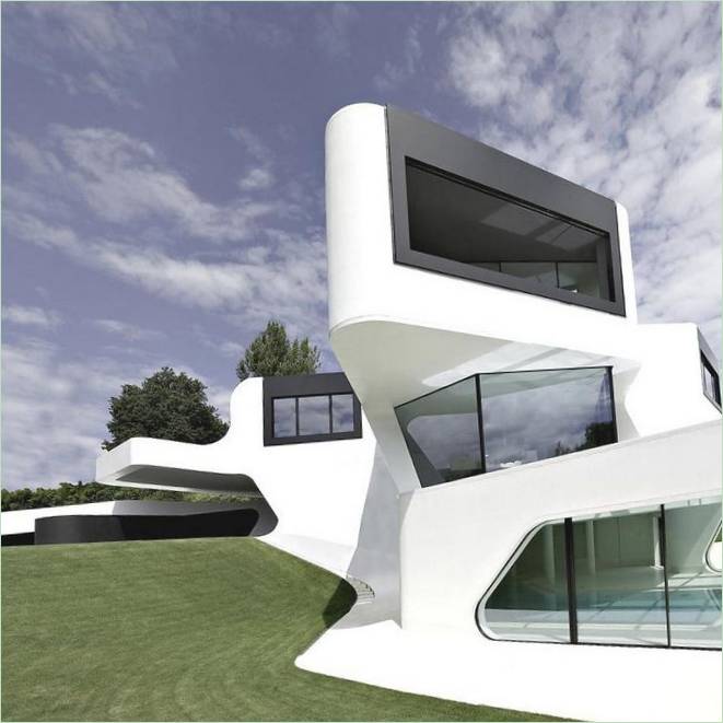 Futuristisches Haus Dupli Casa