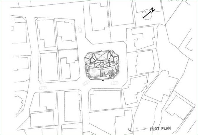 Hwa Hun Inhabitat Schematisches Diagramm