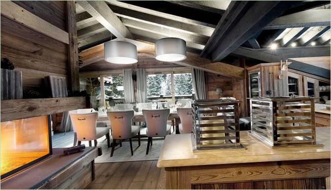 Le Petit Chateau in den französischen Alpen, Courchevel