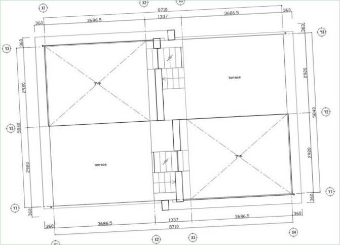 S-House-Grundriss von Yuusuke Karasawa