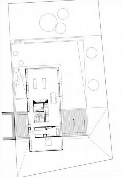 Grundrisse für ein freitragendes Haus in Sèvres