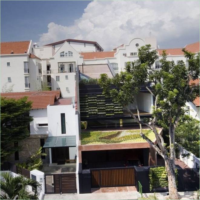 Ein ungewöhnliches Gartenhaus in Singapur