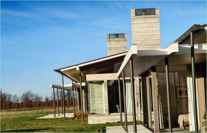 Wairau Valley House - Holzfassade