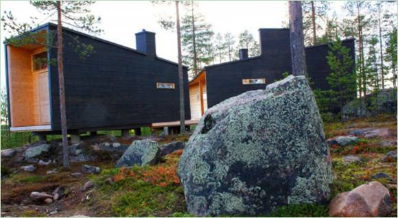 Villa Valtanen ist kreativ und modern im kalten Lappland