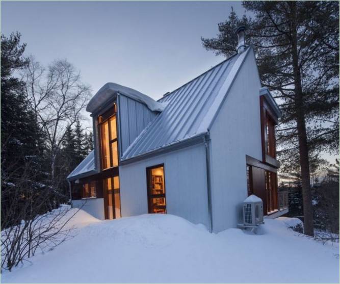 Ein Haus in den Wäldern, Quebec