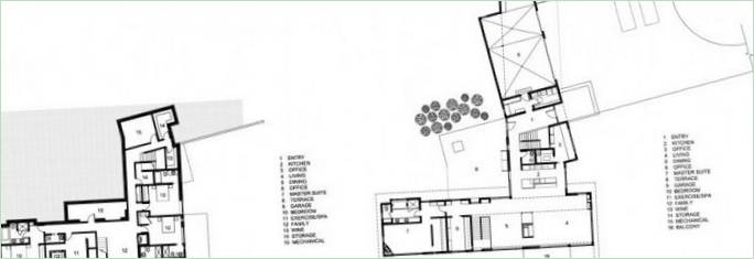 Ein Wohnhaus des Architekten Stephen Dynia