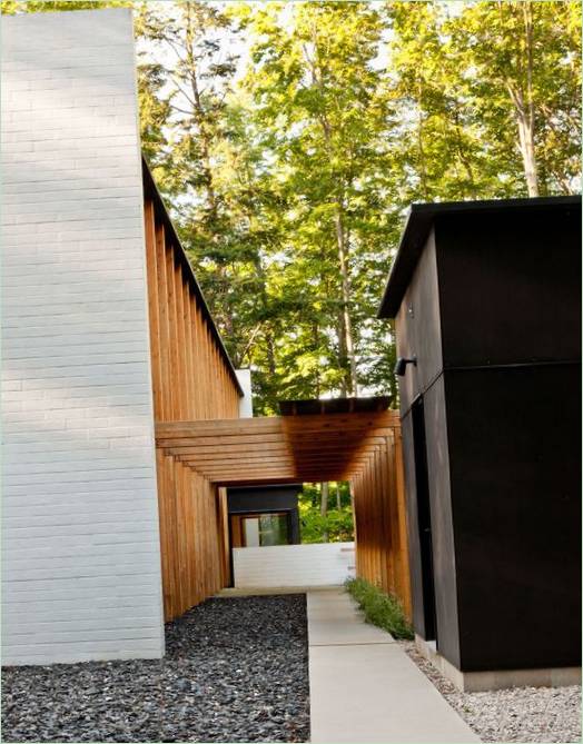 Blockhaus in den USA