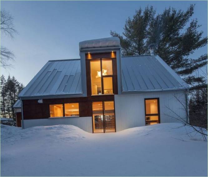 Ein Haus in den Wäldern, Quebec