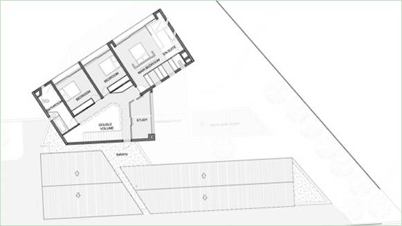 Südafrikas ungewöhnliches Hausdesign in Lotheringen