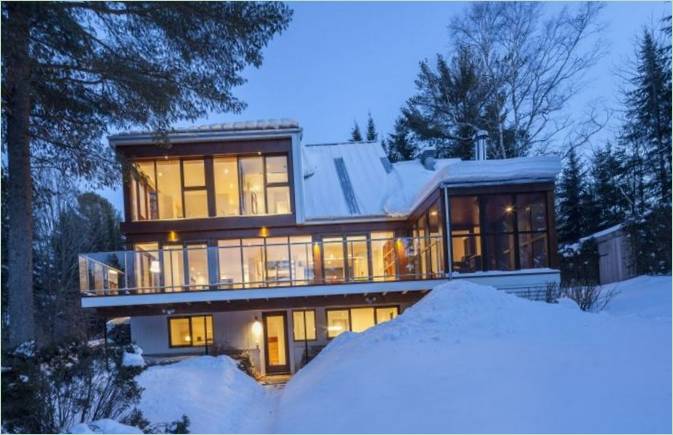 Ein Haus in den Wäldern, Quebec