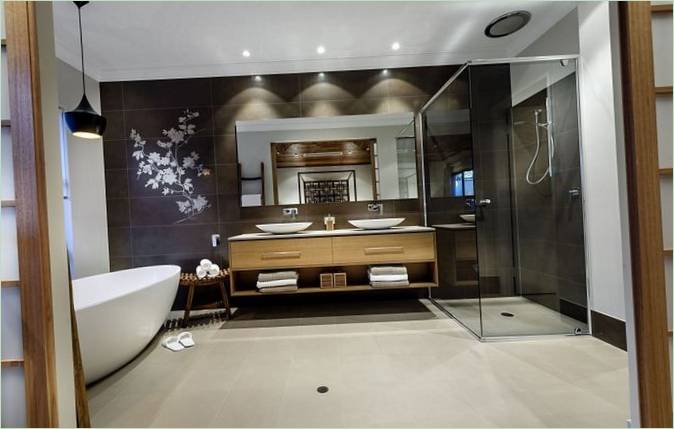 Badezimmer der Azumi-Residenz in Australien