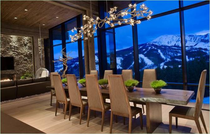 Fuchsschwanz-Winterquartier in Rocky Mountain, Montana