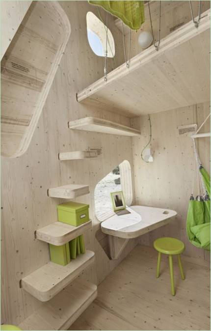 Studentenhaus aus Holz von Tengbom Architects