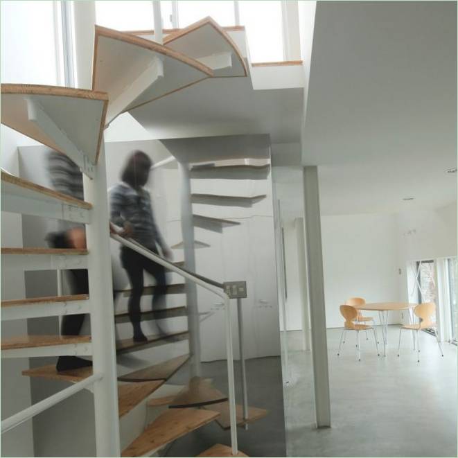 Treppe bei White Collage