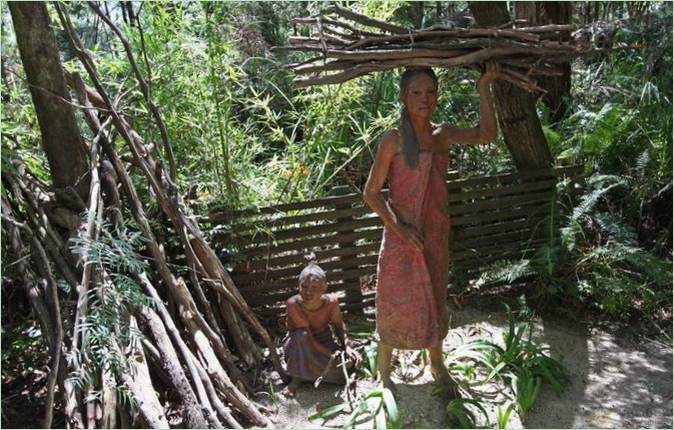 Holzskulptur von Bruno Torfs