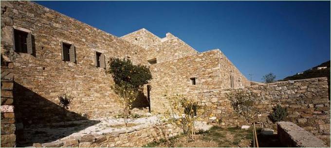 Ein Haus auf der Insel Syros