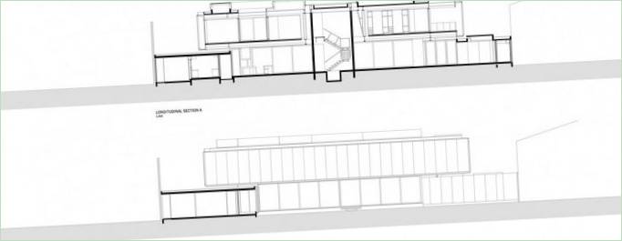 Grundrisse der Residencia A.B. in Brasilien