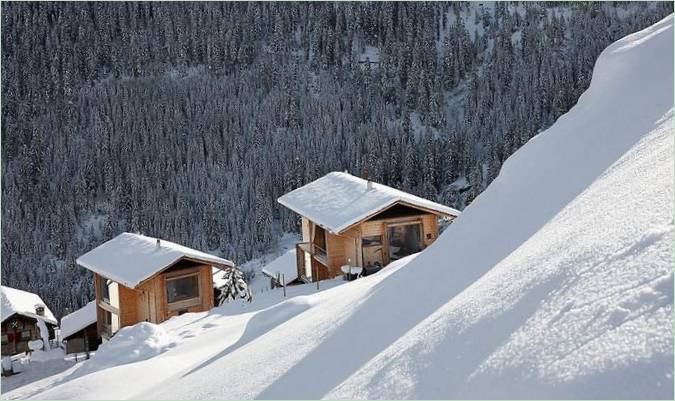 Zumthor Ferienhäuser in den Leiser Bergen