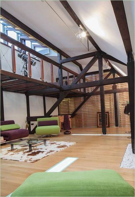 Einzigartige Innenarchitektur im Loft-Stil