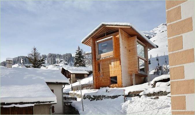 Zumthor Ferienhäuser in den Leiser Bergen