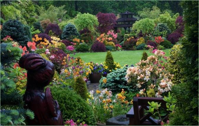 Der Garten der vier Jahreszeiten in Kyoto