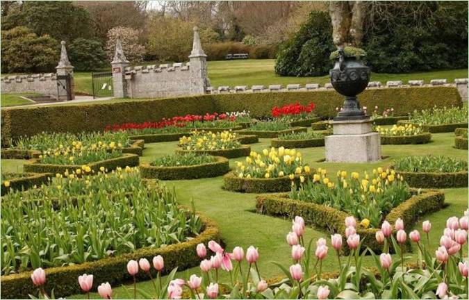 Der Garten von Landrock Manor in Cornwall