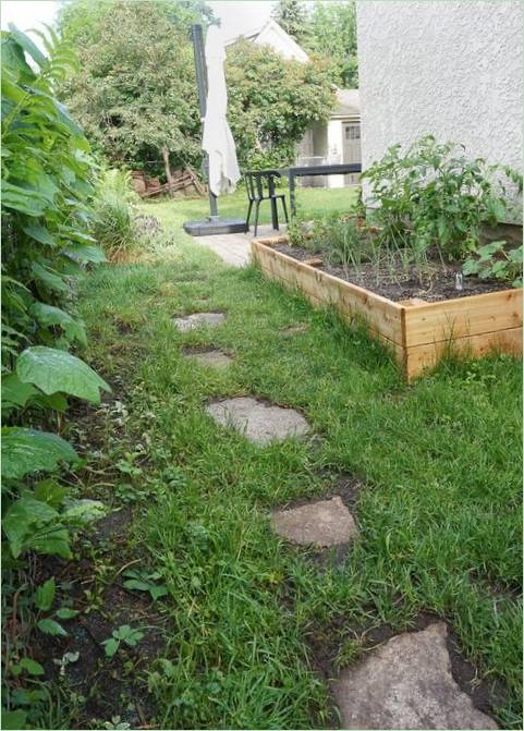 Handgemachte Gartengestaltungsideen: Felsen im Garten