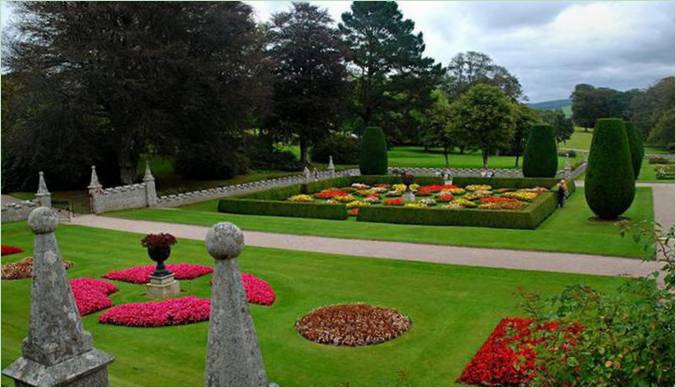 Der Garten von Landrock in Cornwall