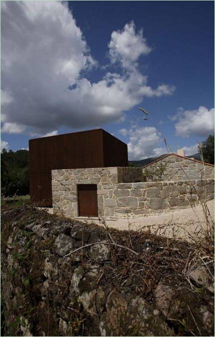 Architektonischer Entwurf für ein Haus in Sequeiros