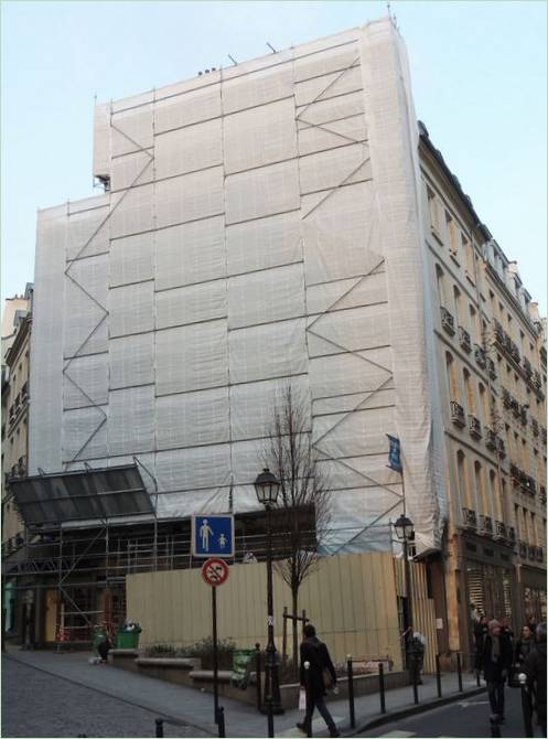 Der vertikale Garten der Oasis Aboukir von Patrick Blanc